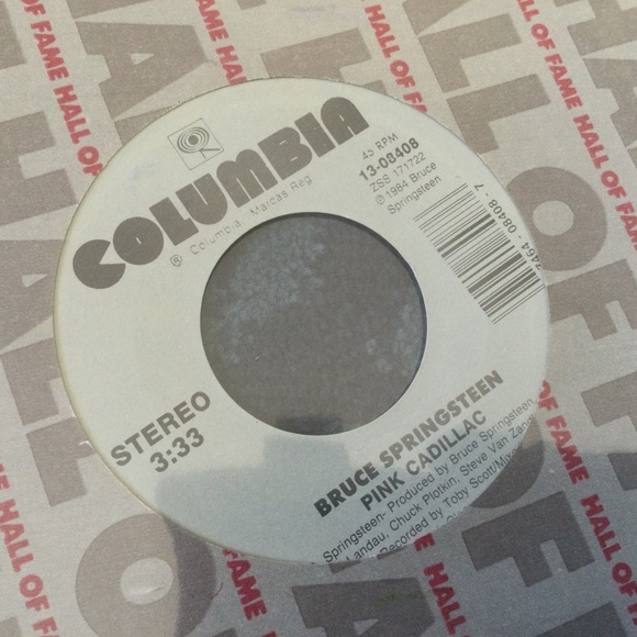 Lot of Six 45 Records Vinyl 80s Springsteen Diana Ross Blondie Billy Joel - Picture 10 of 16